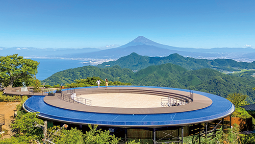 標高452m富士と駿河湾を望む絶景!!ロープウェイで天空のリゾート『碧テラス』& 日本開国の舞台下田港めぐりと伊豆随一の眺望!!下田ビューホテル