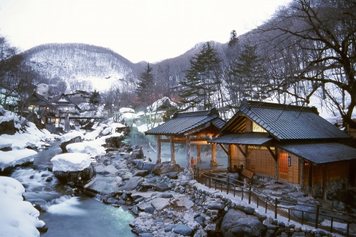 天下一の大露天風呂！！宝川温泉入浴と茹でがに食べ放題！！＆湯葉すくい体験